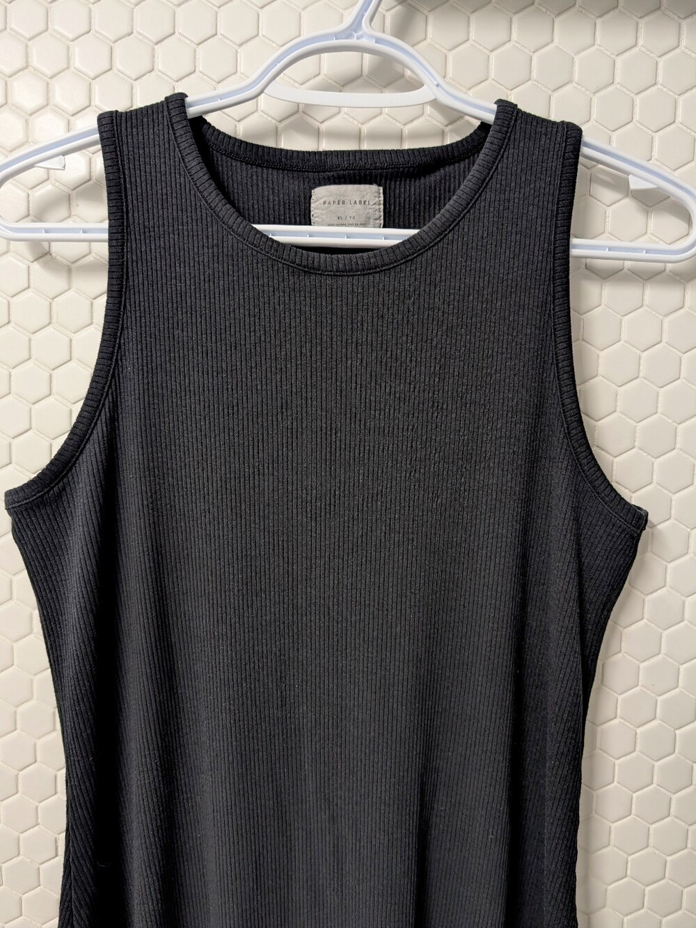 Paper Label KENKO Racerback Rib Tank Dress - Picture 6 of 8
